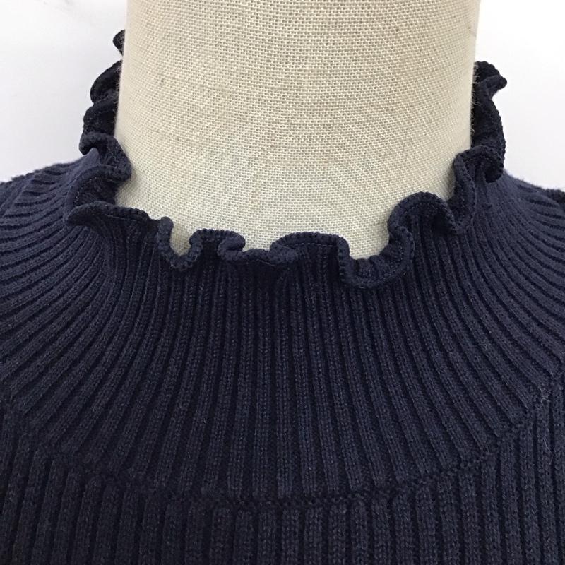 ダズリン dazzlin ワンピース ミニスカート FREE 無地 紺 / ネイビー /  レディース USED 古着 中古 10121480