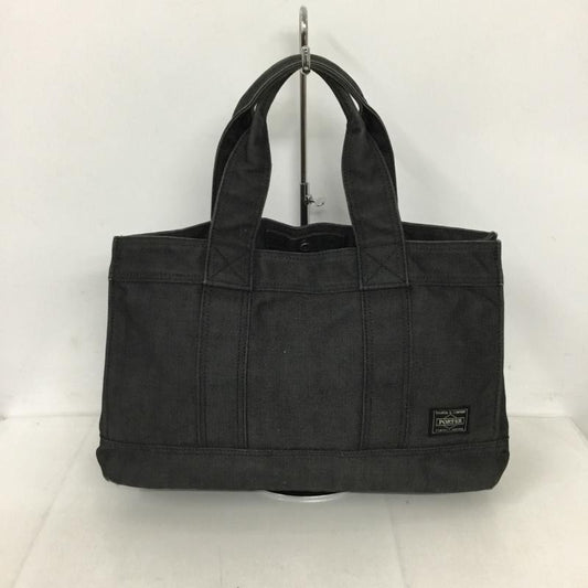 ポーター PORTER ハンドバッグ ハンドバッグ ロゴ、文字 黒 / ブラック /  メンズ USED 古着 中古 10130786