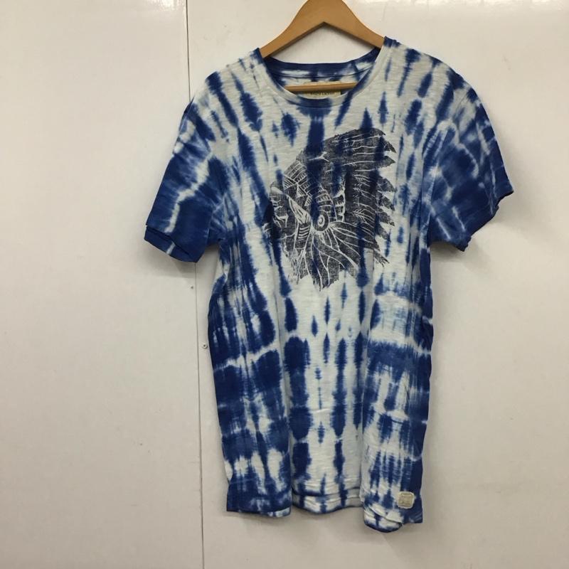 デニムアンドサプライラルフローレン DENIM & SUPPLYRALPHLAUREN Tシャツ 半袖 半袖カットソー プリントTシャツ クルーネックカットソー L プリント マルチカラー / マルチカラー /  メンズ USED 古着 中古 10131139