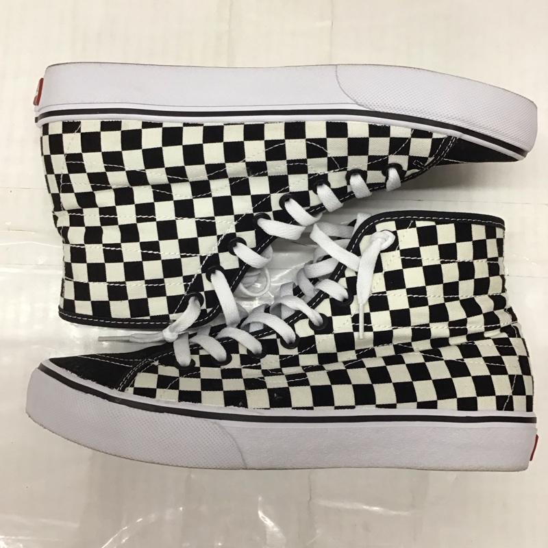 バンズ VANS スニーカー スニーカー V38CL 593406-0004 26.5cm 26.5cm 総柄 白 / ホワイト / X 黒 / ブラック /  メンズ USED 古着 中古 10119345