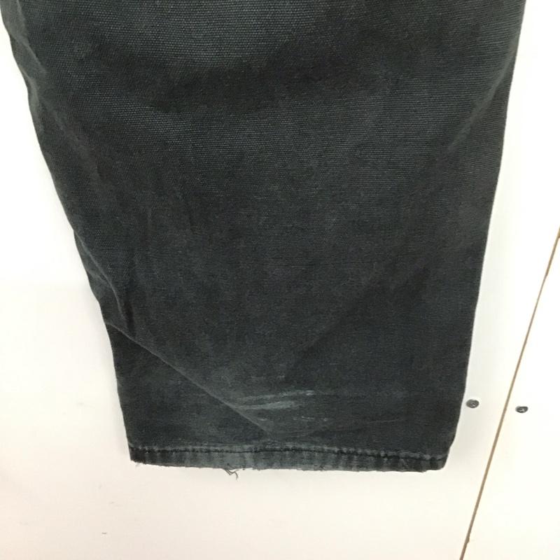 ディッキーズ Dickies パンツ ワークパンツ、ペインターパンツ 36 × 32 ロゴ、文字 黒 / ブラック /  メンズ USED 古着 中古 10133759