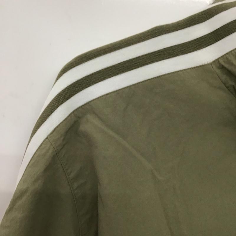 アディダス adidas ジャケット、上着 ジャンパー、ブルゾン h41390 ロックアップトラックトップトレフォイル ジップアップジャケット 0 ロゴ、文字 カーキ / カーキ /  メンズ USED 古着 中古 10148007