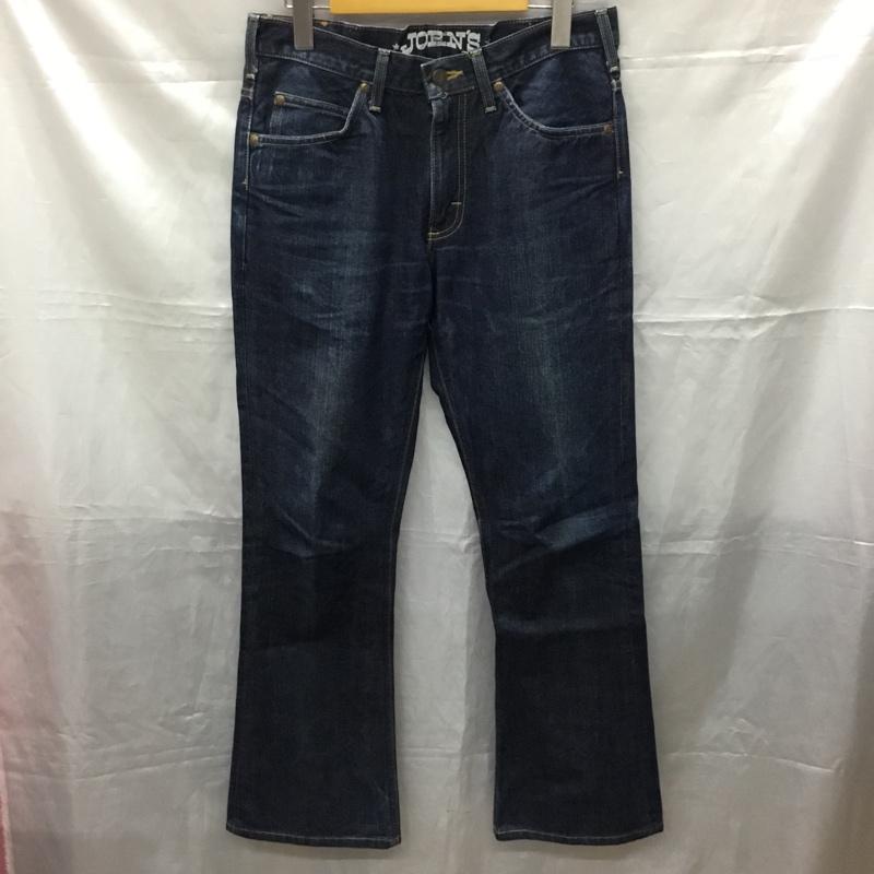 リーライダース LEERIDERS パンツ デニム、ジーンズ デニムパンツ ストレートパンツ スリムパンツ カジュアルパンツ jhons コラボ 29インチ 無地 インディゴ / インディゴ /  メンズ USED 古着 中古 10114128