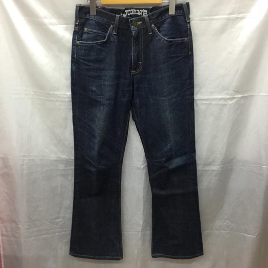 リーライダース LEERIDERS パンツ デニム、ジーンズ デニムパンツ ストレートパンツ スリムパンツ カジュアルパンツ jhons コラボ 29インチ 無地 インディゴ / インディゴ /  メンズ USED 古着 中古 10114128