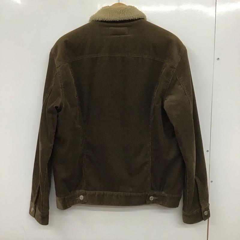 リーバイストラウスアンドコー Levi Strauss & co. ジャケット、上着 ジャケット、ブレザー コーデュロイジャケット カジュアルジャケット アウター L 無地 茶 / ブラウン /  メンズ USED 古着 中古 10139704