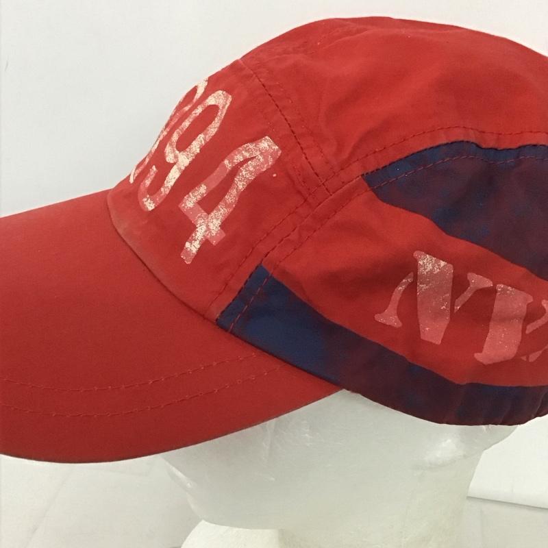 シュプリーム Supreme 帽子 キャップ Stadium Cap ロングビルキャップ ONE SIZE ロゴ、文字 赤 / レッド /  メンズ USED 古着 中古 10146087
