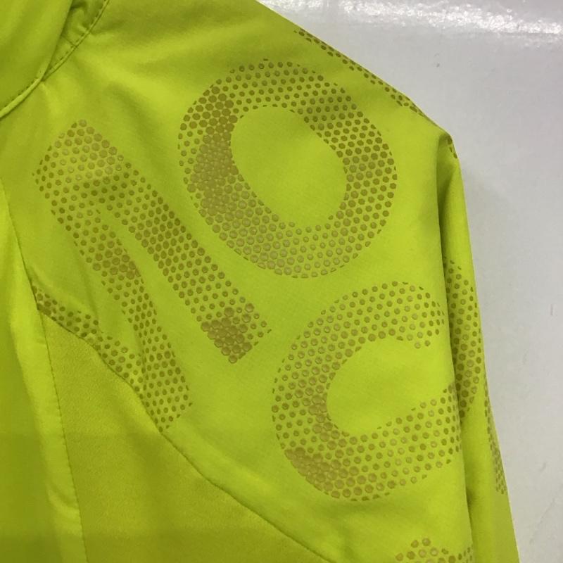 デサント DESCENTE ジャケット、上着 ジャンパー、ブルゾン L 無地 黄緑 / イエローグリーン /  メンズ USED 古着 中古 10145957