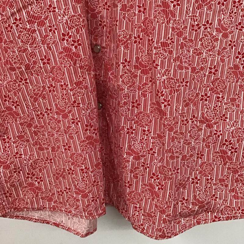 古着 USED シャツ、ブラウス 半袖 半袖シャツ プリントシャツ ポケットシャツ L プリント 白 / ホワイト / X 赤 / レッド /  メンズ USED 古着 中古 10146722
