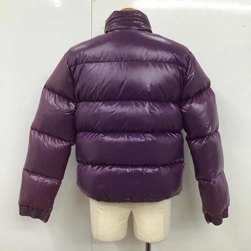 モンクレール MONCLER ジャケット、上着 ジャケット、ブレザー ジップアップジャケット ジャンパー ダウンジャケット カジュアルジャケット 2 ロゴ、文字 紫 / パープル /  メンズ USED 古着 中古 10122130