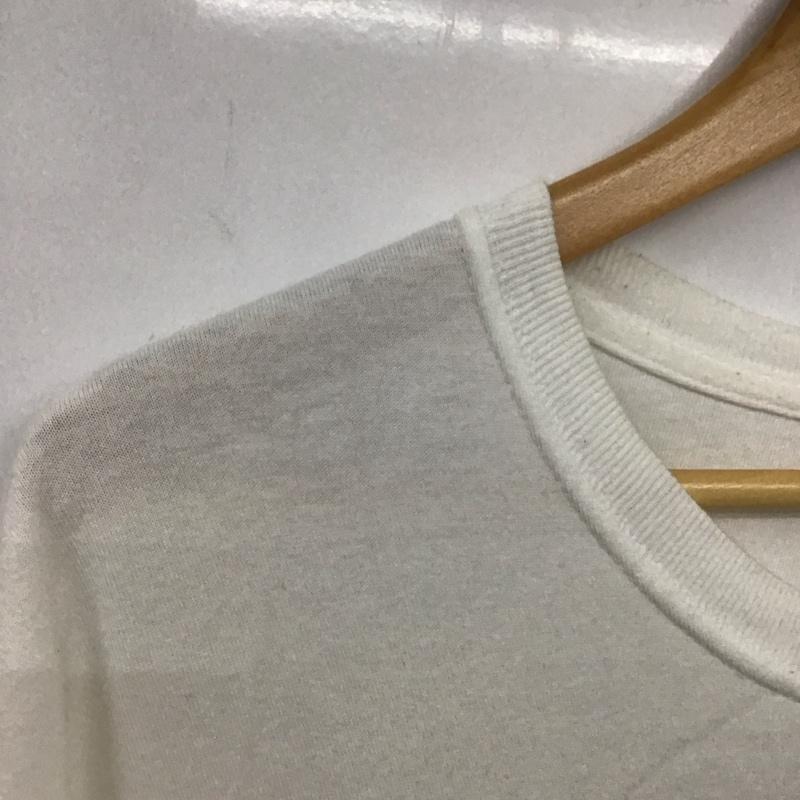 ステューシー STUSSY Tシャツ 半袖 半袖カットソー プリントTシャツ クルーネックカットソー バンドTシャツ L プリント 白 / ホワイト /  メンズ USED 古着 中古 10134801