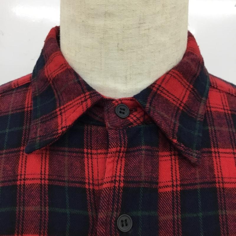 ウィンダンシー WIND AND SEA シャツ、ブラウス 長袖 長袖シャツ カラーシャツ ポケットシャツ 長袖カットソー チェックシャツ L チェック マルチカラー / マルチカラー /  メンズ USED 古着 中古 10120658