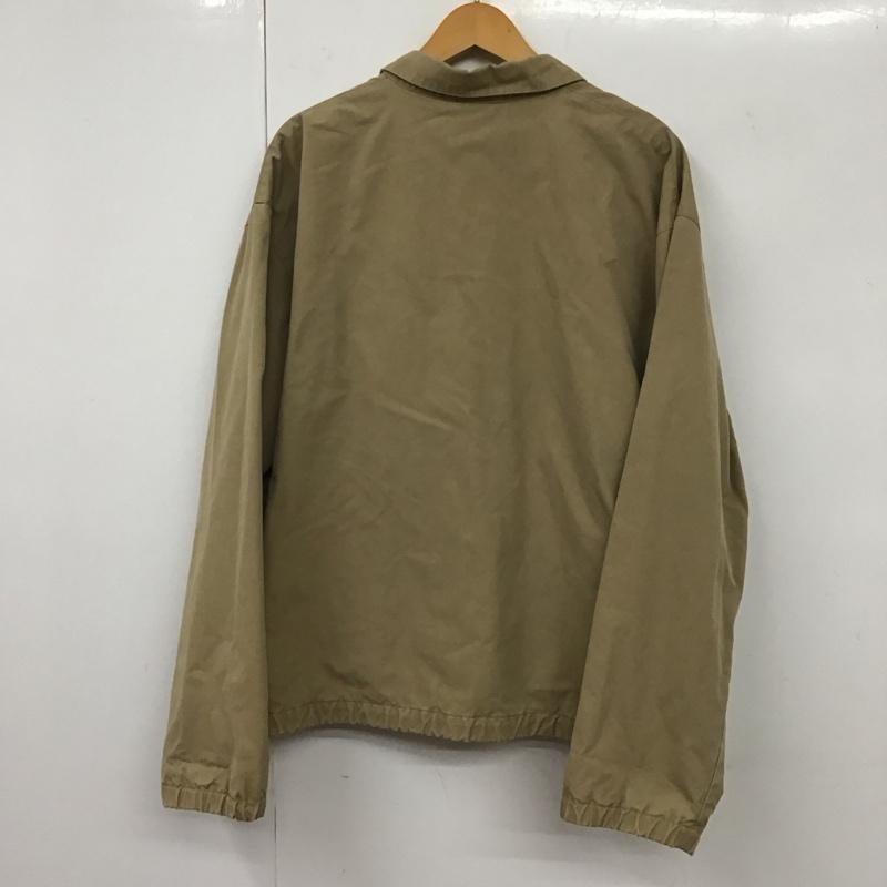 ポロバイラルフローレン Polo by RALPH LAUREN ジャケット、上着 ジャケット、ブレザー ジップアップジャケット アウター カラージャケット L ロゴ、文字 ベージュ / ベージュ /  メンズ USED 古着 中古 10131467