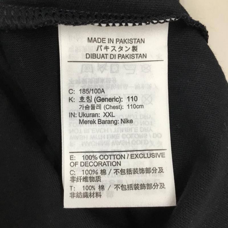 ナイキ NIKE Tシャツ 半袖 FJ2313-010 AS M NK TEE ST 5 FA23 XXL ロゴ、文字 黒 / ブラック /  メンズ USED 古着 中古 10117085