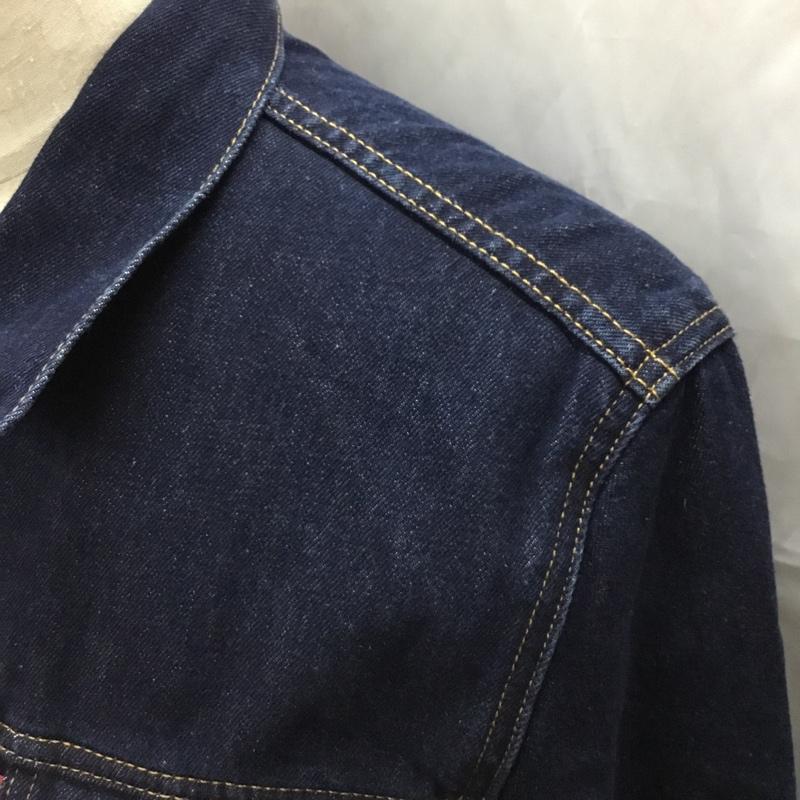 リーバイストラウスアンドコー Levi Strauss & co. ジャケット、上着 ジャケット、ブレザー デニムジャケット カラージャケット 長袖ジャケット ブルゾン M 無地 インディゴ / インディゴ /  メンズ USED 古着 中古 10112305