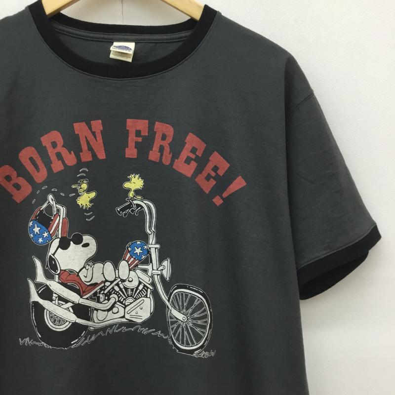 トイズマッコイ TOYS McCOY Tシャツ 半袖 PEANAUTS　スヌーピー XXL キャラクター カーキ / カーキ /  メンズ USED 古着 中古 10131962