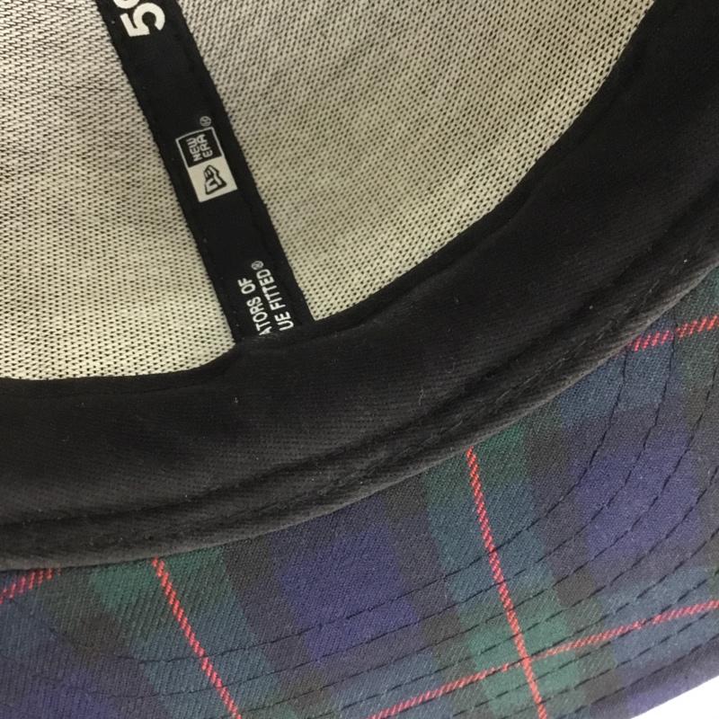 シュプリーム Supreme 帽子 キャップ NEW ERA MCMXCIV チェック 59.6cm 59FIFTY 刺繍 マルチカラー / マルチカラー /  メンズ USED 古着 中古 10136386