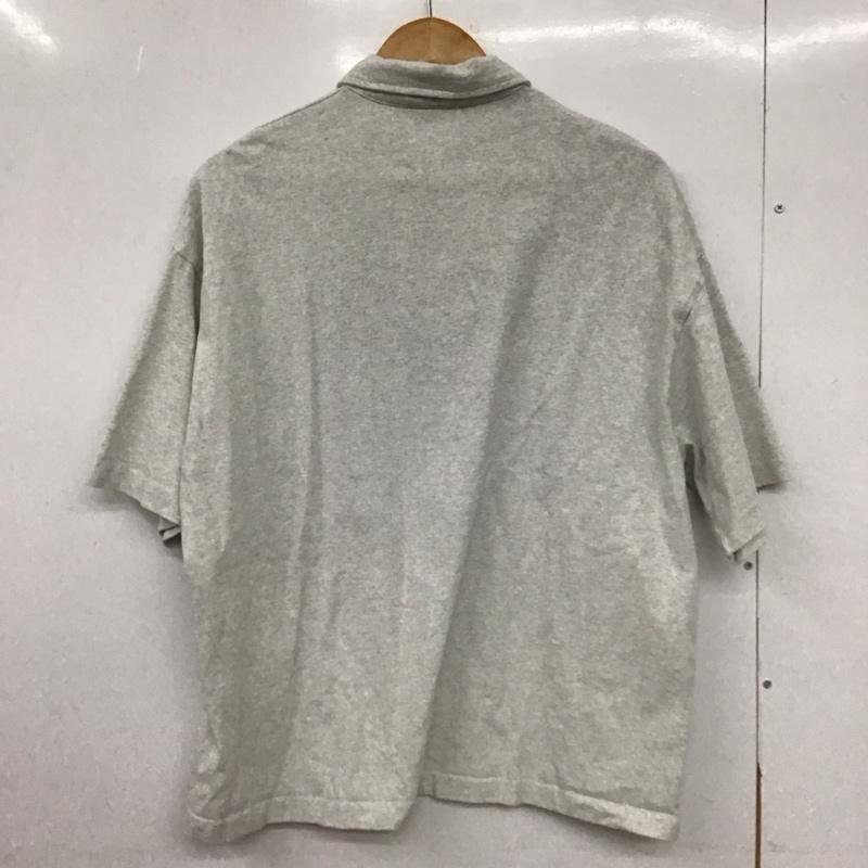 フリークスストア FREAK S STORE ポロシャツ 半袖 半袖ポロシャツ カラーシャツ 半袖カットソー L 無地 灰 / グレー /  メンズ USED 古着 中古 10147087