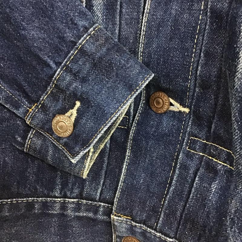 リーバイストラウスアンドコー Levi Strauss & co. ジャケット、上着 ジャケット、ブレザー デニムジャケット Gジャン アウター カジュアルジャケット 38 無地 インディゴ / インディゴ /  メンズ USED 古着 中古 10138414