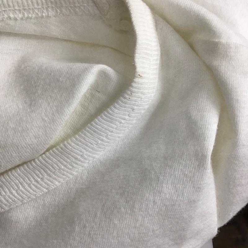 クーティー COOTIE Tシャツ 半袖 クルーネック S ロゴ、文字 白 / ホワイト /  メンズ USED 古着 中古 10107544