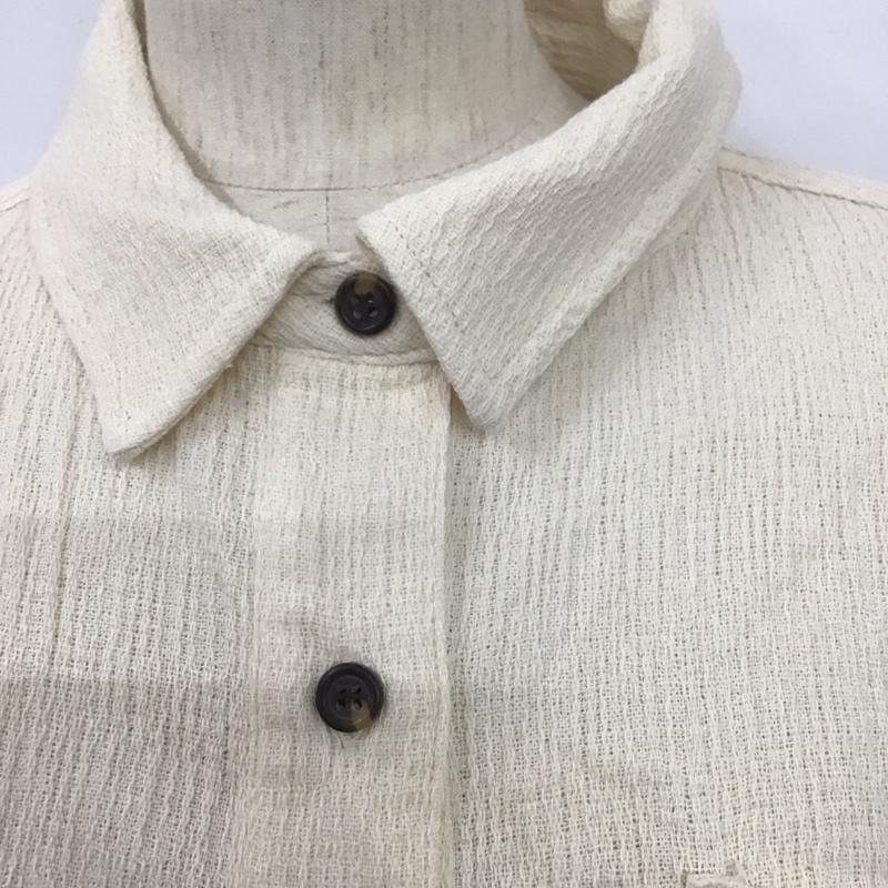 アズールバイマウジー AZUL BY MOUSSY セットアップ セットアップ 250GSB30-158C LINEN LIKE LOOSE POCKET SH LINEN LIKE WIDE PANTS M 無地 アイボリー / アイボリー /  レディース USED 古着 中古 10147161