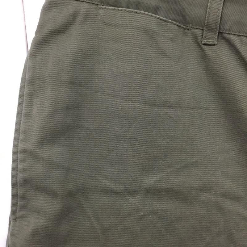 シュプリーム Supreme パンツ ショートパンツ ボタンフライハーフパンツ ショートパンツ カジュアルパンツ 30インチ 無地 カーキ / カーキ /  メンズ USED 古着 中古 10120646