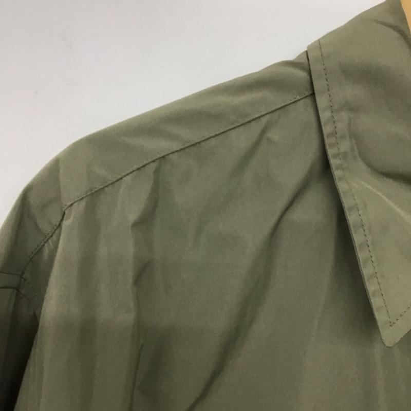 スティーブンアラン Steven Alan シャツ、ブラウス 長袖 8111-173-0633 PE TFT CRUISER SHIRT XL 無地 カーキ / カーキ /  メンズ USED 古着 中古 10145238