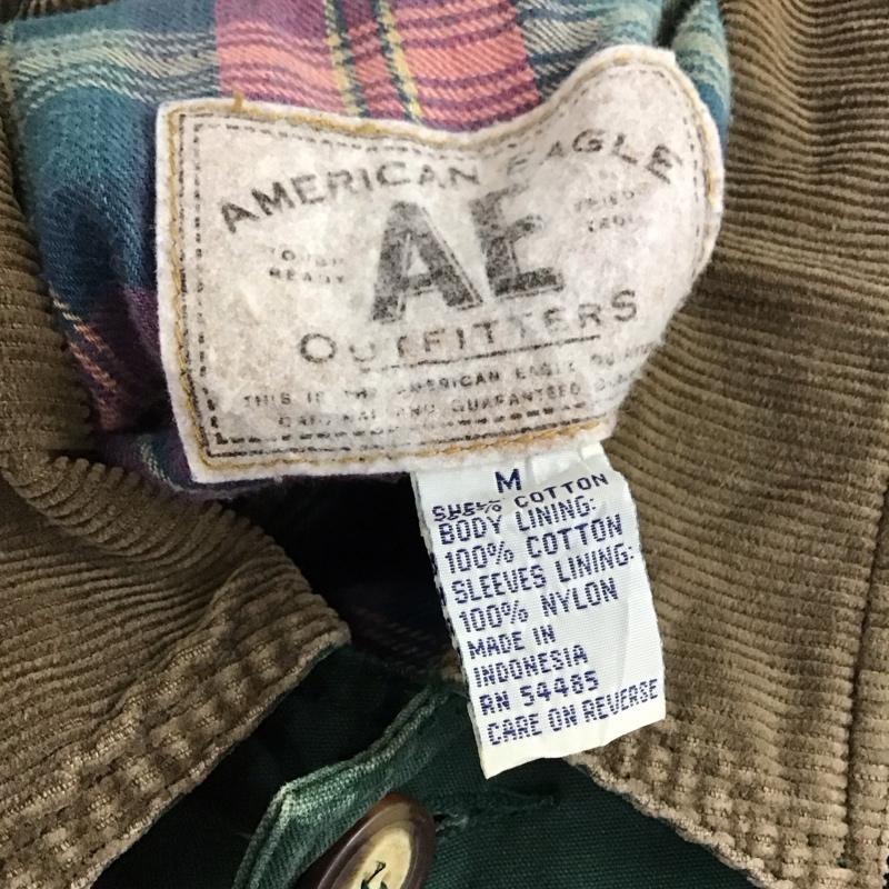 アメリカンイーグル AMERICANEAGLE コート コート一般 90s M 無地 緑 / グリーン /  メンズ USED 古着 中古 10113972