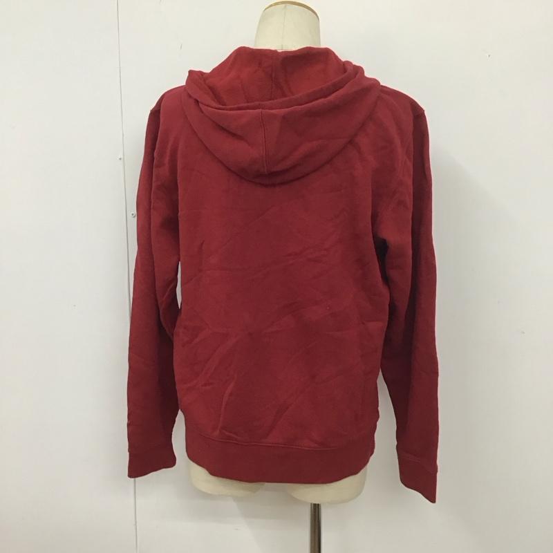 エルエルビーン L.L.Bean パーカー 長袖 276233 ジップアップパーカー 裏起毛 スウェット タグ付き L 無地 えんじ / ワインレッド /  メンズ USED 古着 中古 10111256
