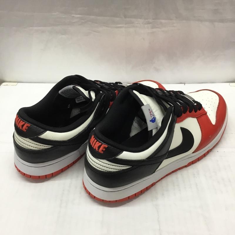 ナイキ NIKE スニーカー スニーカー DD3363-100 DUNK LOW RETRO EMB NBA 75th 29cm 29.0cm ロゴ、文字 白 / ホワイト / X 黒 / ブラック / X 赤 / レッド /  メンズ USED 古着 中古 10112497
