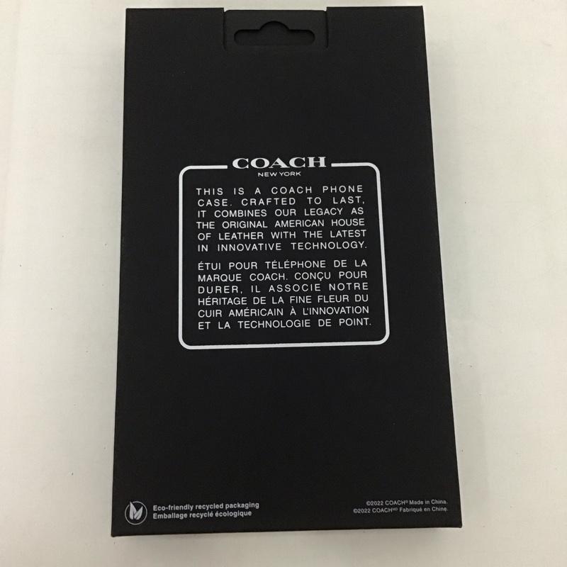 コーチ COACH ファッション小物 ファッション小物 CIPH-118-SCTAN iPhoneケース iPhone 14 Pro Slim Wrap ロゴ、文字 茶 / ブラウン /  レディース USED 古着 中古 10123030
