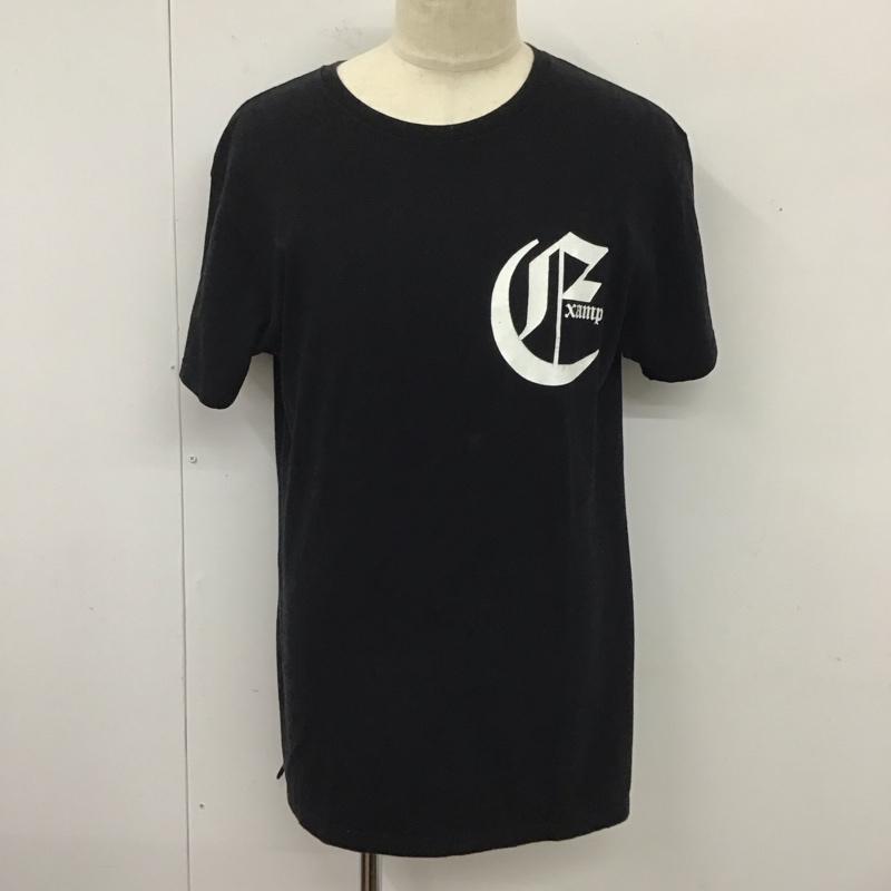 イグザンプル EXAMPLE Tシャツ 半袖 半袖カットソー プリントTシャツ クルーネックカットソー L ロゴ、文字 黒 / ブラック /  メンズ USED 古着 中古 10119533