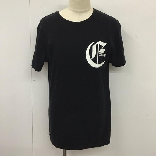 イグザンプル EXAMPLE Tシャツ 半袖 半袖カットソー プリントTシャツ クルーネックカットソー L ロゴ、文字 黒 / ブラック /  メンズ USED 古着 中古 10119533