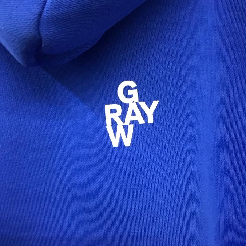 ロットワイラー ROTTWEILER パーカー 長袖 長袖パーカー プルオーバーパーカー スウェット XL プリント 青 / ブルー /  メンズ USED 古着 中古 10145886