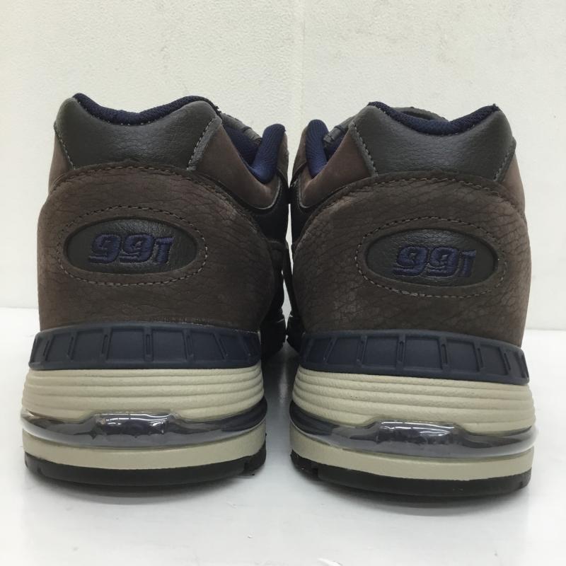 ニューバランス New Balance スニーカー スニーカー M991NBB US：10.5 ロゴ、文字 ダークブラウン / ダークブラウン /  メンズ USED 古着 中古 10105900