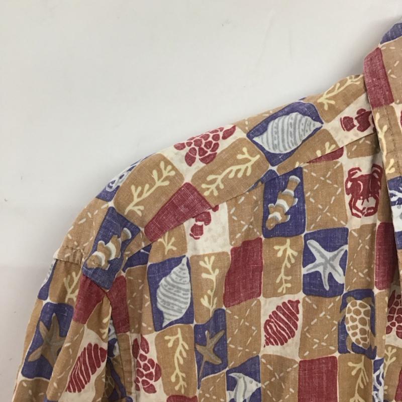 レインスプーナー reyn spooner シャツ、ブラウス 半袖 半袖シャツ プリントシャツ カラーシャツ アロハシャツ 総柄 マルチカラー / マルチカラー /  メンズ USED 古着 中古 10135962