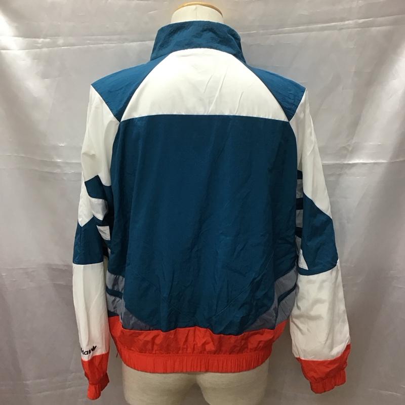 アディダス adidas ジャケット、上着 ジャケット、ブレザー ce4816 HERINOVASTRIPESWINDBREAKER ナイロンジャケット プルオーバー M ロゴ、文字 マルチカラー / マルチカラー /  メンズ USED 古着 中古 10111671