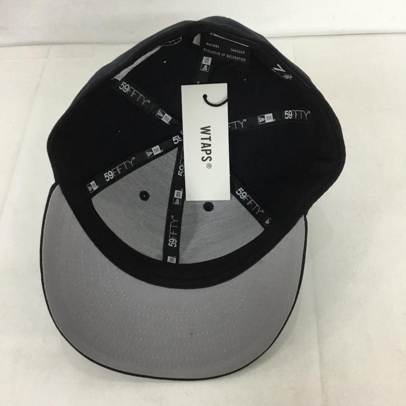 ダブルタップス WTAPS 帽子 キャップ 251NENED-HT02 59FIFTY LOW PROFILE NEWERA ロゴ、文字 紺 / ネイビー /  メンズ USED 古着 中古 10131703