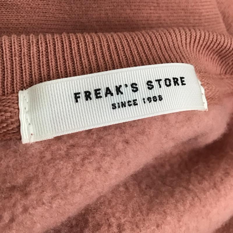 フリークスストア FREAK S STORE トレーナー 長袖 FREE 無地 桃 / ピンク /  レディース USED 古着 中古 10114154