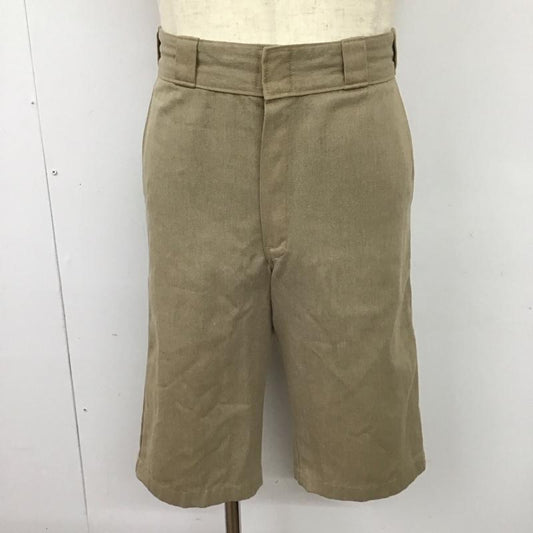 ディッキーズ Dickies パンツ ショートパンツ USA製 ハーフパンツ ロゴ、文字 ベージュ / ベージュ /  メンズ USED 古着 中古 10117967
