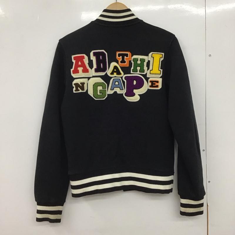 アベイシングエイプ A BATHING APE ジャケット、上着 ジャンパー、ブルゾン 無地 黒 / ブラック /  レディース USED 古着 中古 10147044