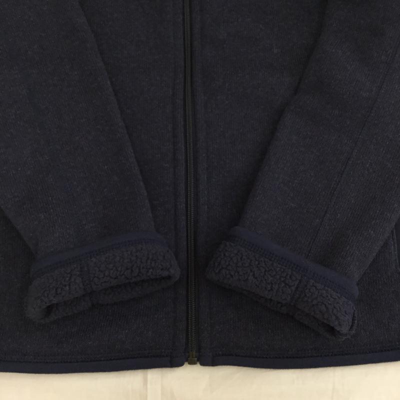 パタゴニア patagonia ジャケット、上着 ジャケット、ブレザー 25528 Better Sweater Jacket L ロゴ、文字 紺 / ネイビー /  メンズ USED 古着 中古 10138532