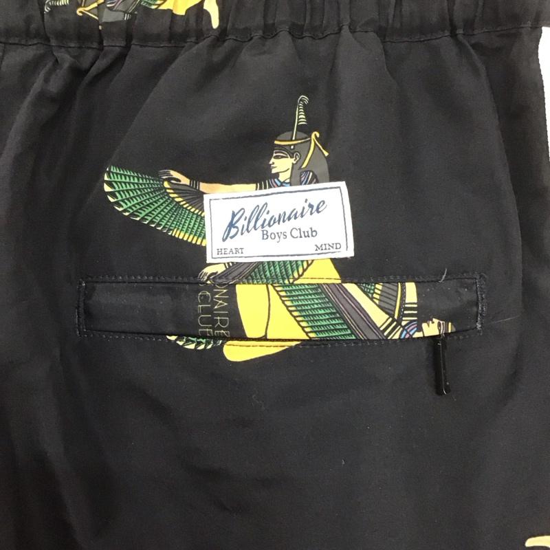 ビリオネア・ボーイズ・クラブ BILLIONAIRE BOYS CLUB パンツ ショートパンツ ショートパンツ ハーフパンツ プリントパンツ カジュアルパンツ L プリント 黒 / ブラック /  メンズ USED 古着 中古 10106763