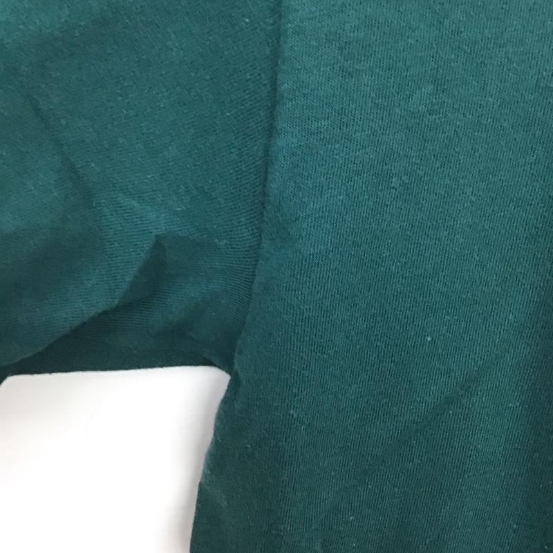 ステューシー STUSSY Tシャツ 半袖 半袖カットソー プリントTシャツ クルーネックカットソー worldtourdot L ロゴ、文字 緑 / グリーン /  メンズ USED 古着 中古 10133107