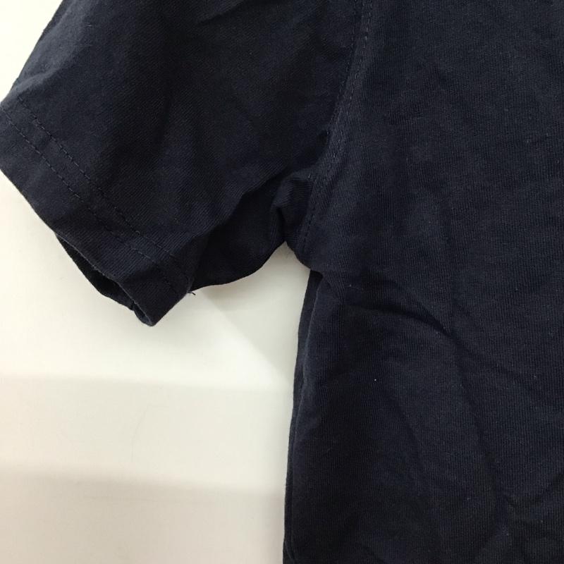 ナインティナインティ 9090 Tシャツ 半袖 S ロゴ、文字 紺 / ネイビー /  メンズ USED 古着 中古 10151285
