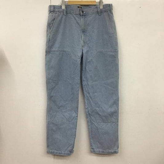 ディッキーズ Dickies パンツ デニム、ジーンズ デニムパンツ ワイドパンツ カジュアルパンツ 36 無地 インディゴ / インディゴ /  メンズ USED 古着 中古 10124927