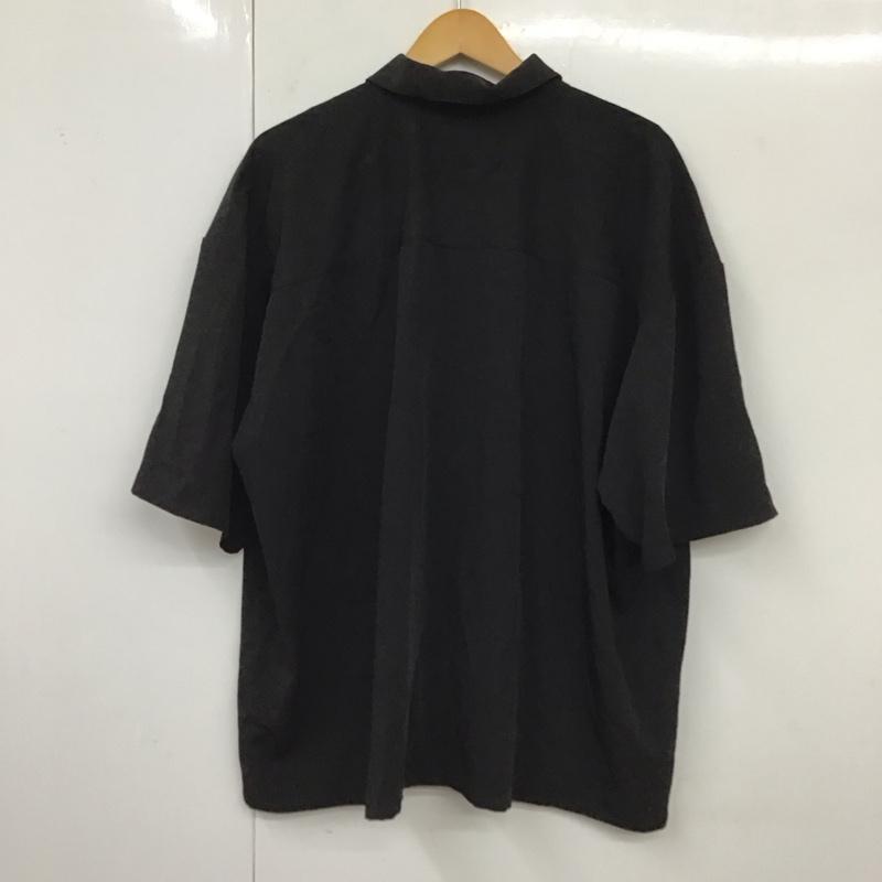フーズフーギャラリー WHO S WHO gallery シャツ、ブラウス 半袖 オーバーサイズ W.W.G FREE 無地 黒 / ブラック /  メンズ USED 古着 中古 10117748