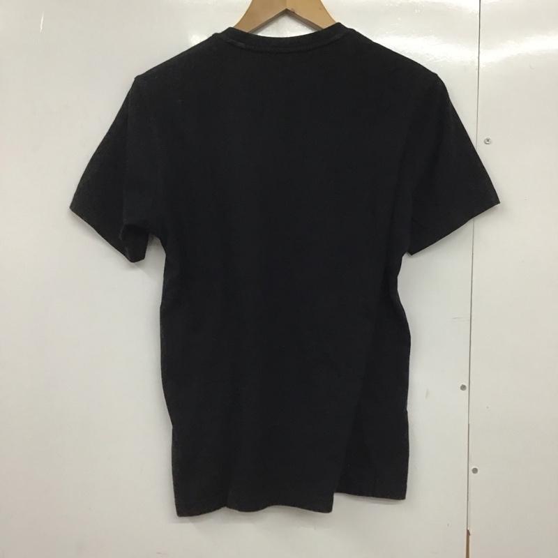 バーバリーロンドン Burberry London Tシャツ 半袖 半袖カットソー プリントTシャツ クルーネックカットソー M ロゴ、文字 黒 / ブラック /  メンズ USED 古着 中古 10141722