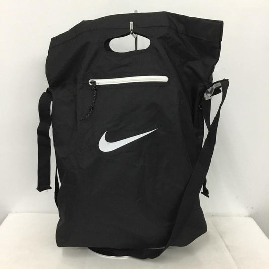 ナイキ NIKE ショルダーバッグ ショルダーバッグ DD1357 010 パッカブル スタッシュ トートバッグ 折りたたみ ワンポイント 黒 / ブラック /  メンズ USED 古着 中古 10146591