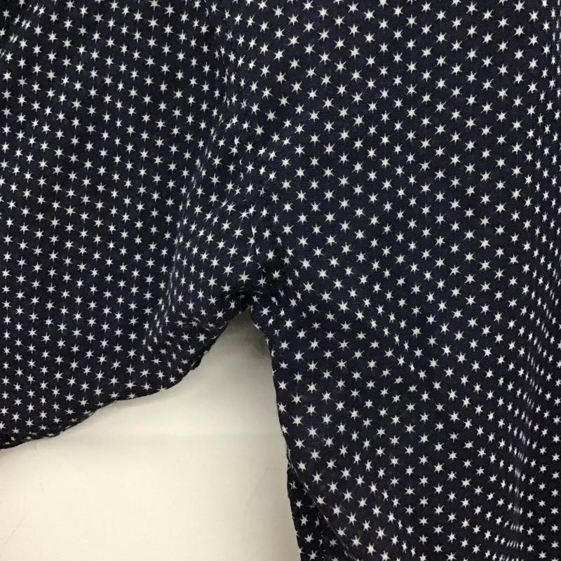 マカフィー MACPHEE シャツ、ブラウス 長袖 38 総柄 紺 / ネイビー /  レディース USED 古着 中古 10148602