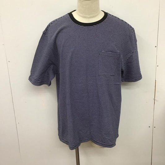 ステューシー STUSSY Tシャツ 半袖 半袖カットソー プリントTシャツ クルーネックカットソー XL ボーダー柄 マルチカラー / マルチカラー /  メンズ USED 古着 中古 10125473